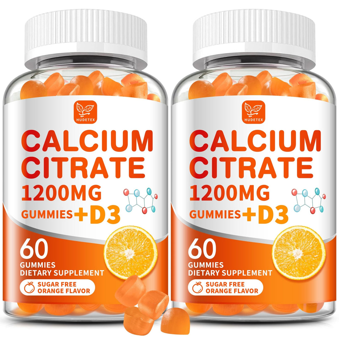 (2 Pack) Calcium Citrate 1200 mg with Vitamin D3 Gummies for Women & Men,Calcium Supplements for Bone & Teeth Support,High Absorption - Easy to Digest, - PrimeBioHealth - canada supplements