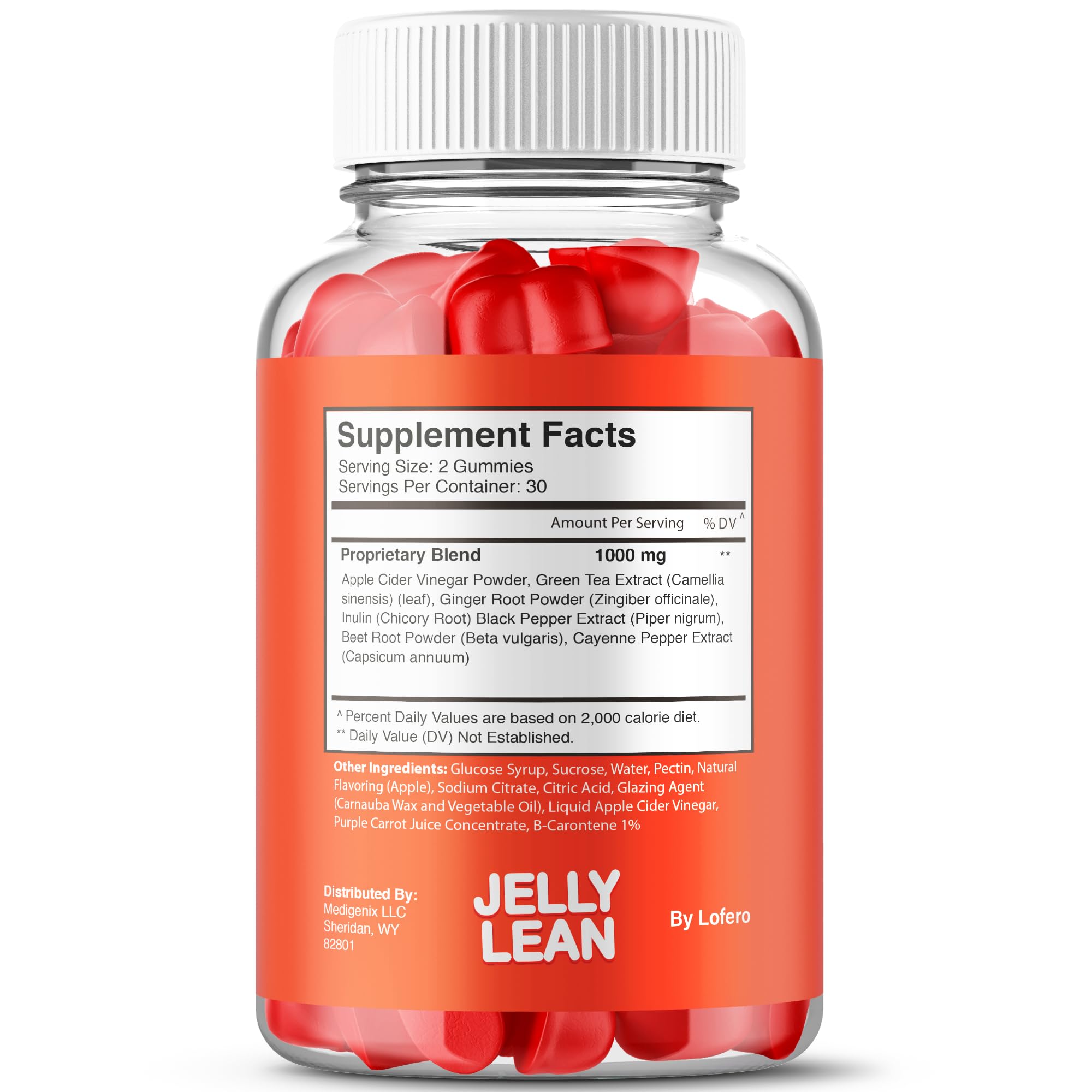 (2 Pack) Jelly Lean Gummies, JellyLean Gummys Loss Support Formula, Premium All-Natural Ingredients Advanced Maximum Strength for Overall Health & Wellness Supplement - PrimeBioHealth - canada supplements