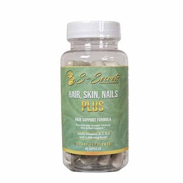 S-Secrets Hair, Skin & Nails Vitamin – Non-GMO Multivitamin for Hair, Skin & Nails | Biotin 5,000 mcg per Serving | 30-Day Supply (60 Capsule) S-SecretsBuy Supplements Australia