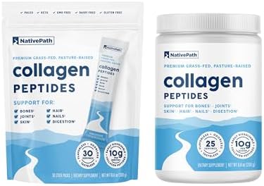 NativePath Collagen Stick Packs and Collagen 25 Jar Bundle