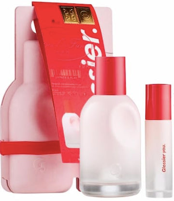 Glossier You Limited Edition Two of You Eau de Parfum Holiday Gift Set - Full Size Spray (1.7oz / 50ml) and Travel Size Rollerball (0.27oz / 8ml) GlossierBuy Supplements Australia