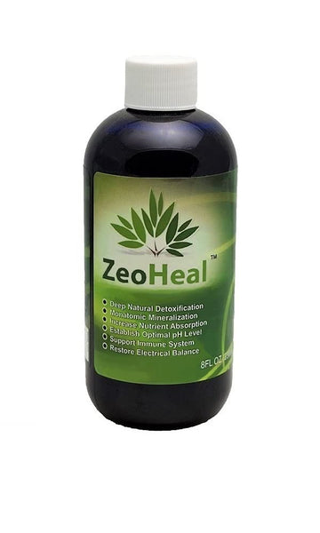 Living Foods USA ZeoHeal - Humic and Fulvic Acid Mineral Supplement 8 Fluid Ounce (2-Pack) Living Foods USABuy Supplements Australia