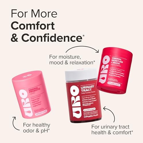 O Positiv URO Get Wetter Bundle – Vaginal Probiotic & Moisture + Mood