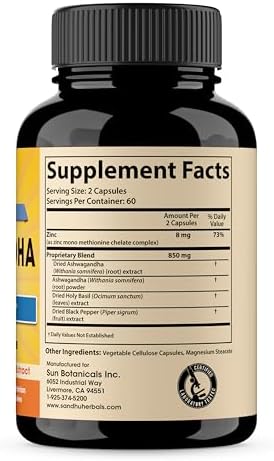 Sea Moss 16 in 1 Supplement & 4 in 1 Ashwagandha Supplement| Supports Immune Health & Overall Wellness