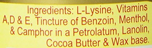 Basic Brands Lysine Lip Balm, 0.875 oz | Cold Sore Treatment, Herpes Simplex Treatment