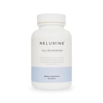 Relumins NAD+ Supplement with Nicotinamide Riboside, Resveratrol, Quercetin, Fisetin & Curcumin – Focus, Vitality, Energy, Balance & Daily Wellness Support – 60 Vegan Capsules ReluminsBuy Supplements Australia