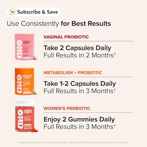 O Positiv URO Happy Body Bundle – Vaginal Probiotic, Metabolism & Fiber