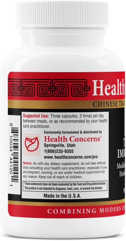 Health Concerns Three Immortals - Menopause Support Supplement - Powerful Relief for Hot Flashes, Hormone Imbalance & Night Sweats - Dong Quai, Epimedium, Morinda, Rehmannia & Lycium - 90 Capsules