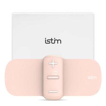 iStim S1 Wireless TENS Unit for Menstrual Relief – Period Pain Relief Device for Period Cramps and Back Pain, TENS Machine with Heat, Rechargeable Drug-Free TENS Massager with Japanese Gel Pads iSTIMBuy Supplements Australia