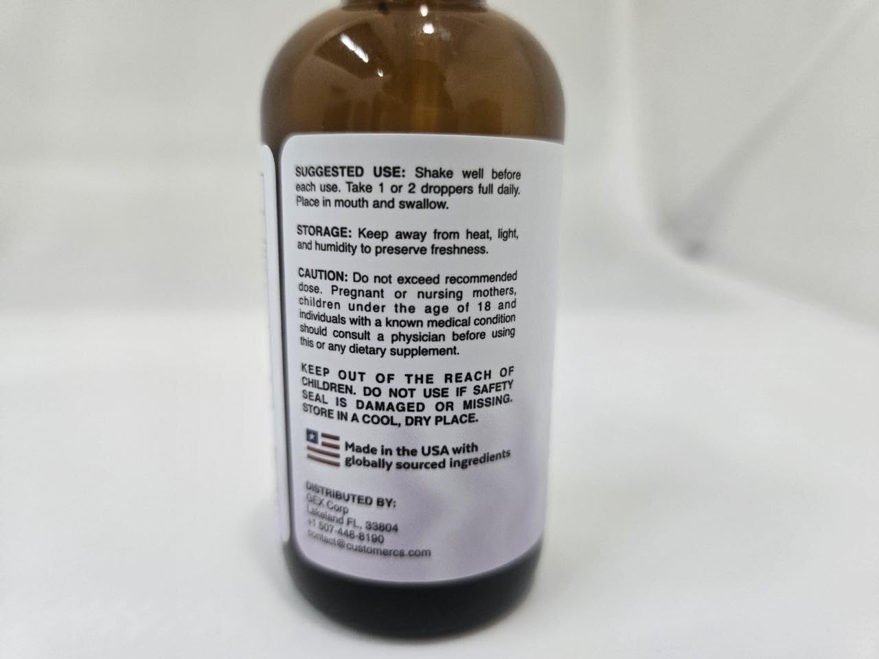 Gelatide Drops – Maca, Grape Seed & Chromium – 2 fl oz, 1 Month Supply | Also includes herbal blend with Maca, Grape Seed Extract & Chromium | Non-GMO, Stimulant-Free, Made in USA