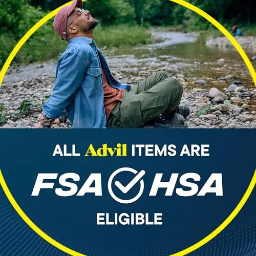 Advil Liqui-Gels Minis Pain Reliever and Fever Reducer, Pain Medicine for Adults with Ibuprofen 200mg for Pain Relief - 80 Liquid Filled Capsules AdvilBuy Supplements Australia