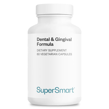 Supersmart - Dental & Gingival Formula (Patented) - Oral Care Supplement - with TEES-10 | Non-GMO & Vegan - 60 Vegetarian Capsules SupersmartBuy Supplements Australia