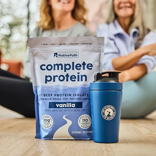 NativePath Complete Protein Vanilla and Chocolate Bundle with Shaker Cup