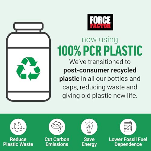 Force Factor Smarter Greens Superfoods Powder, 2-Pack, Supports Digestion and Bloating, Immunity, and Energy, Greens Powder with Probiotics, Digestive Enzymes, Antioxidants, and Fiber, 60 Servings Force FactorBuy Supplements Australia