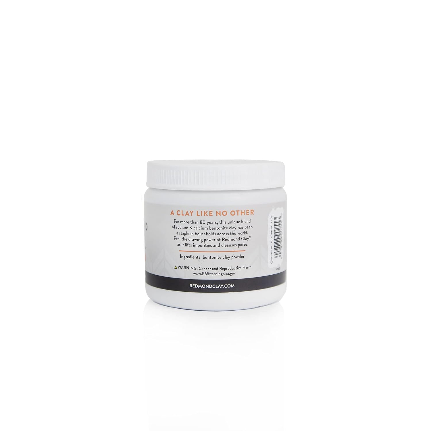 REDMOND Clay - Bentonite Clay of 1000 Uses, Soothing Facial Mask, 10 Ounce (1 Pack)