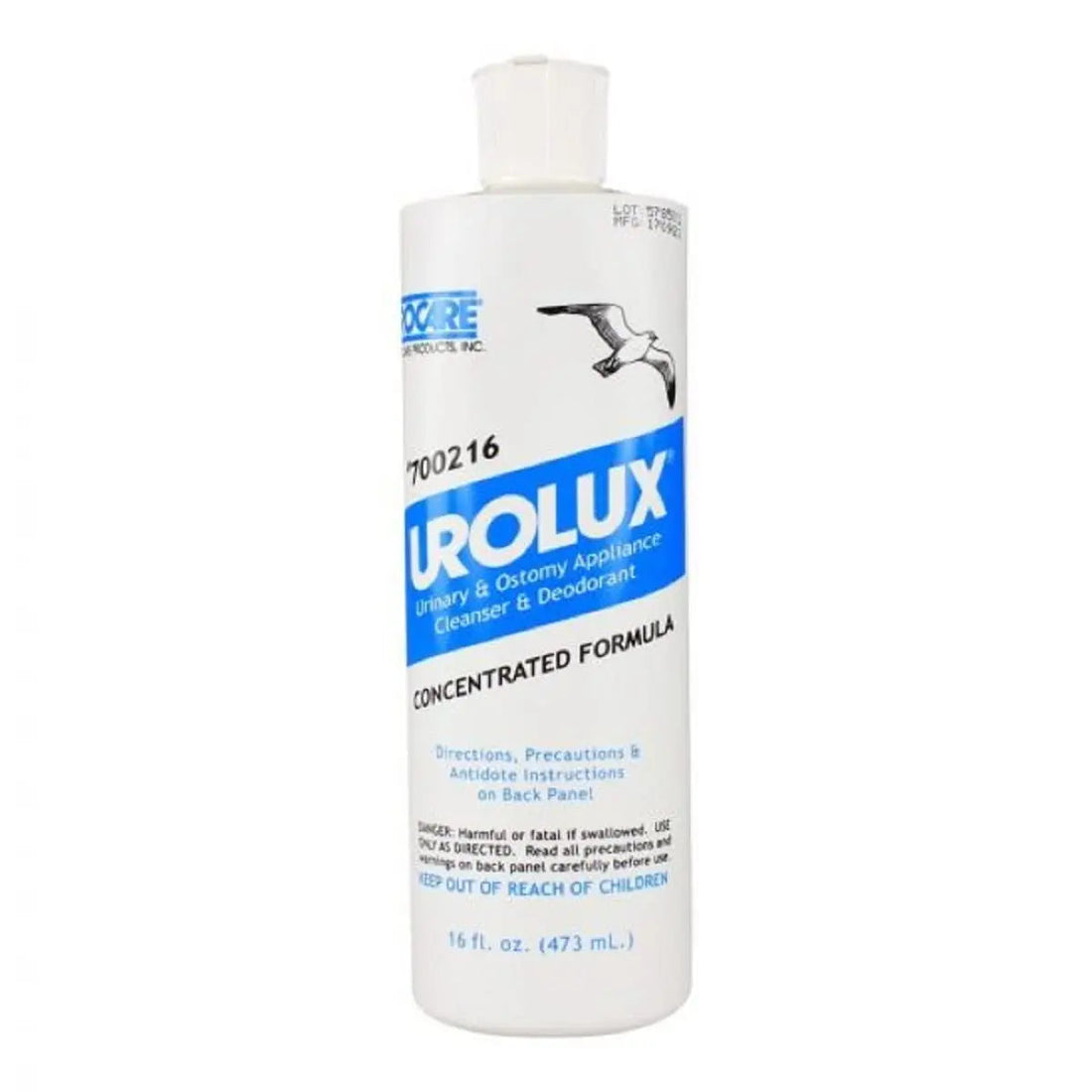 Urocare Urolux Urinary & Ostomy Appliance Cleanser - 16 Ounce Bottle 700216 - Qty 1 - URO70021612_EA by Urocare UrocareBuy Supplements Australia