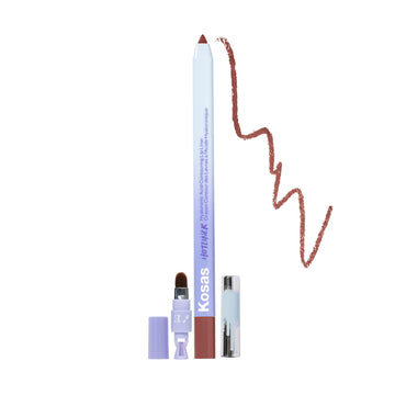 Kosas Hotliner Retractable Lip Liner Pencil with Built-In Brush & Sharpener - Easy Contouring, Hydrating, Long-Lasting- Pigmented Creamy Texture for Plumping Lips - Hyaluronic Acid & Konjac - Infinite KosasBuy Supplements Australia