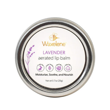 Lavender Aerated Lip Balm tin - Single WaxeleneBuy Supplements Australia