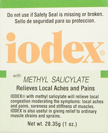 IODEX with Methyl Salicylate 1 OZ - (Pack of 2) IODEXBuy Supplements Australia