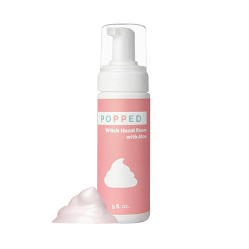 POPPED Witch Hazel Foam with Aloe (5 fl oz) | Perineal Healing Foam for Postpartum Care | Relieves Pain, Hemorrhoids, and Swelling After Birth | Postpartum Essential POPPEDBuy Supplements Australia