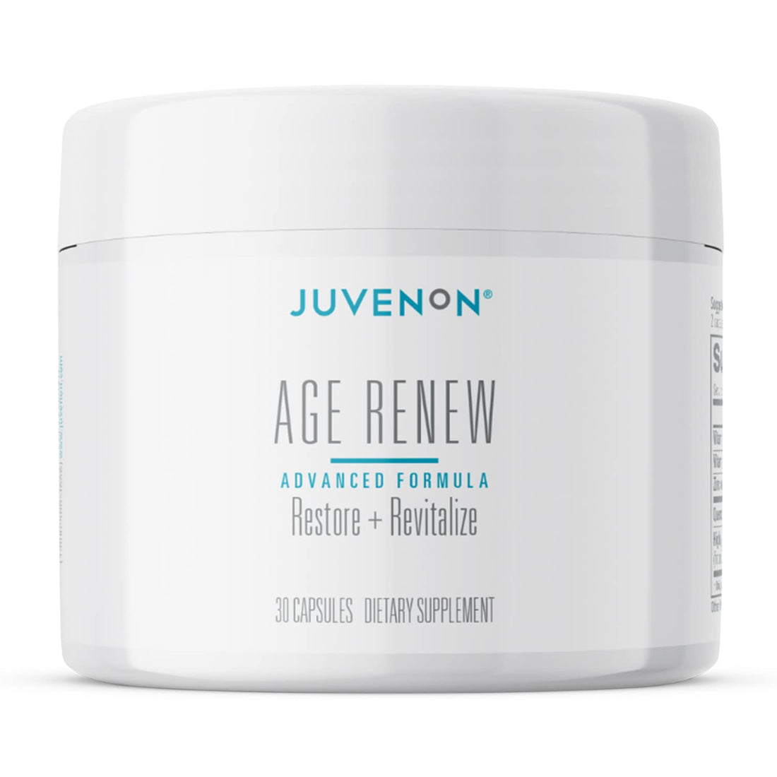 Juvenon AgeRenew Beta Glucan Anti Aging Immunity Support Supplement, Beta Glucan with Zinc Quercetin for Immune Defense Boost JuvenonBuy Supplements Australia