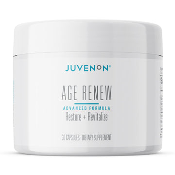 Juvenon AgeRenew Beta Glucan Anti Aging Immunity Support Supplement, Beta Glucan with Zinc Quercetin for Immune Defense Boost JuvenonBuy Supplements Australia