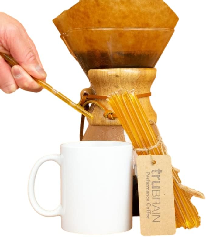 TruBrain Nootropic Coffee Enhancer - Focus, Energy, Clarity. Fast Absorbing Nootropics | Brain Boosters | Improve Memory | Stop Procrastination
