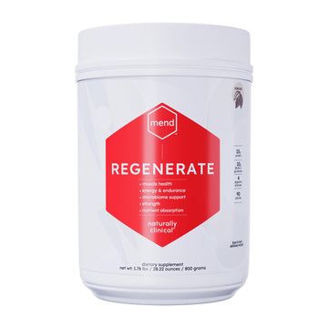 MEND Regenerate, Post Workout Recovery, Immune Support, and Sports Nutrition Supplement for Men and Women - Natural, Gluten Free, and Non-GMO - Cocoa Protein Powder, 20 Servings MENDBuy Supplements Australia