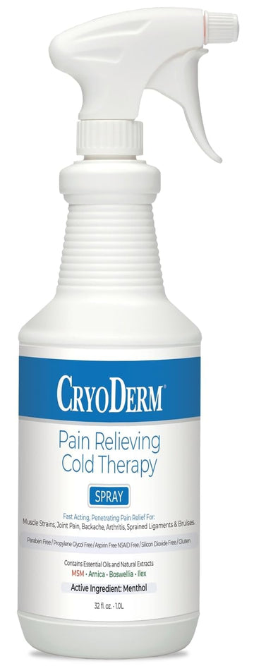 CryoDerm Cold Pain Relief Spray - 32 oz spray CryoDermBuy Supplements Australia