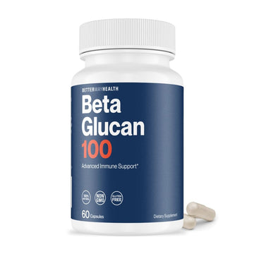 Better Way Health™ - Advanced Immune Readiness - Highly Purified 1,3/1,6 Beta Glucan 100 - Clinically Tested Immune Defense - 100mg/60 Capsules Better Way HealthBuy Supplements Australia