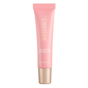 Biossance Pro-Peptide Lip Perfector – Triple-Treat Vegan Lip Balm – Deeply Hydrating with Pro-Peptides & Hyaluronic Acid – Enhances Natural Lip Color – Silky, Glossy Finish in Blush Quartz, Pink BIOSSANCEBuy Supplements Australia