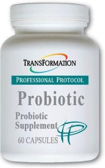 TRANSFORMATION THE GENESIS OF GOOD HEALTH Enzyme Probiotic Supplement, Supports Digestive Health with Enzymes, Nutrient Absorption & Gut Balance, High Potency Formula, 60 Capsules