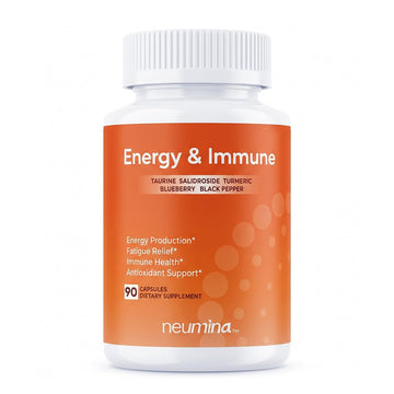 NEUMINA Women's Energy & Immune Complex, Energy Production, Fatigue Relief, Immune Health, Antioxidant Support, Vegan, Non-GMO, Made in USA, 90 Servings NEUMINA buy supplements Au