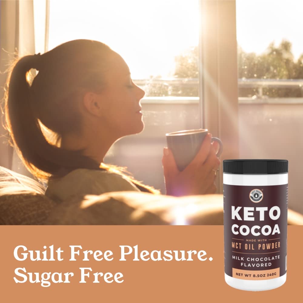 Left Coast Performance Cheesecake Keto Meal Replacement Shake, 2lbs + Keto Cocoa, 8.5oz