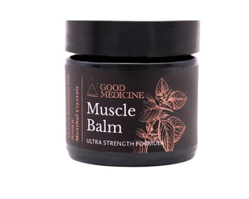 Muscle Balm - Relieves Sore Muscles and Joints, Ease and Soothe Discomfort Due to Muscle and Joint Soreness and Aches. Ultra Relief Formula (1 Ounce) GOOD MEDICINE INTUITIVE SKINCAREBuy Supplements Australia