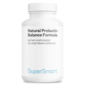 Supersmart - Natural Prolactin Balance Formula - with p5p Vitamin B6, Maca Root, Ashwagandha | Gluten Free - 120 Vegetarian Capsules SupersmartBuy Supplements Australia