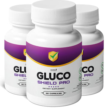 GlucoShield Pro - Natural Supplement with Vitamins B1, B2, B6, Magnesium, Zinc & Calcium | Non-GMO, Stimulant-Free, Easy-to-Take | Made in the USA, GMP-Certified | 30 Capsules, 3 Month Supply Nature’s NutriWaveBuy Supplements Australia