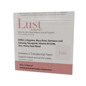 Skyn Patch Lust Botanical Daily Transdermal Patch | Plant Botanical & Vitamin Supplement for Adult Lifestyle Wellness Skyn PatchBuy Supplements Australia