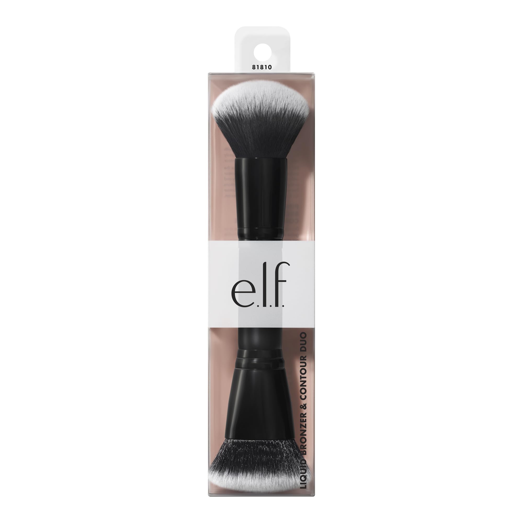 e.l.f. Liquid Bronzer & Contour Duo Brush, Silky Highly Pigmented Formula with Dual-ended Makeup Brush, Synthetic Bristles, 100% Vegan and Cruelty-Free e.l.f.Buy Supplements Australia