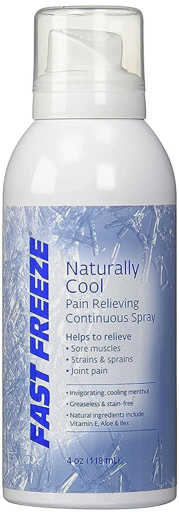 Fast Freeze All-Natural Cooling Pain Relief Therapy: Continuous Spray, 4 fl oz Fast FreezeBuy Supplements Australia