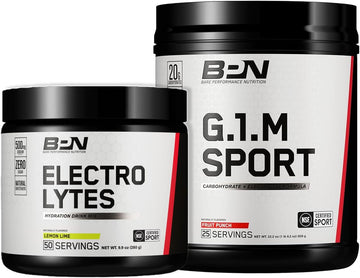 BPN G.1.M. Go One More Endurance Training Fuel & Electrolytes Powder Bundle