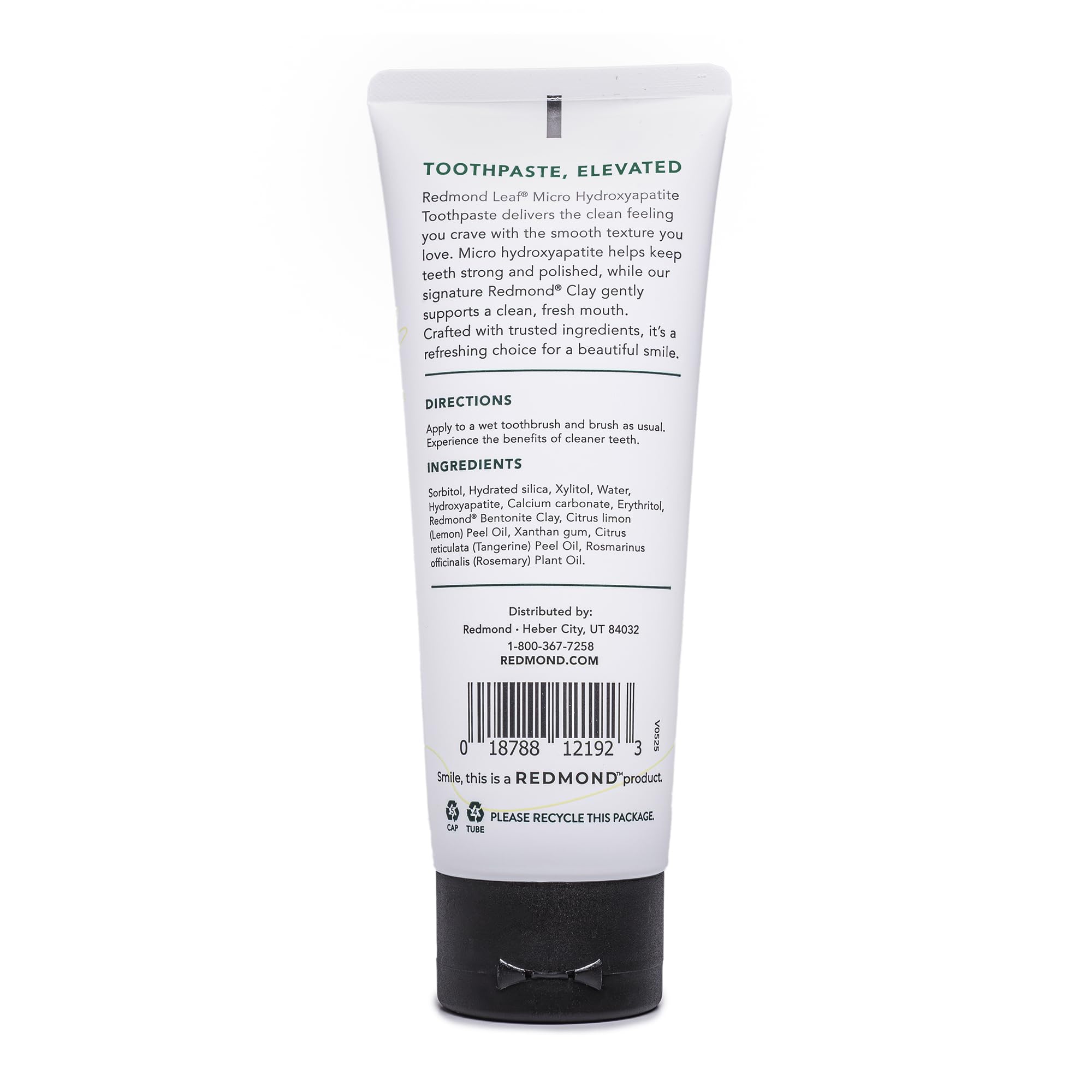REDMOND Leaf Micro Hydroxyapatite Toothpaste Tube (Variety Pack)