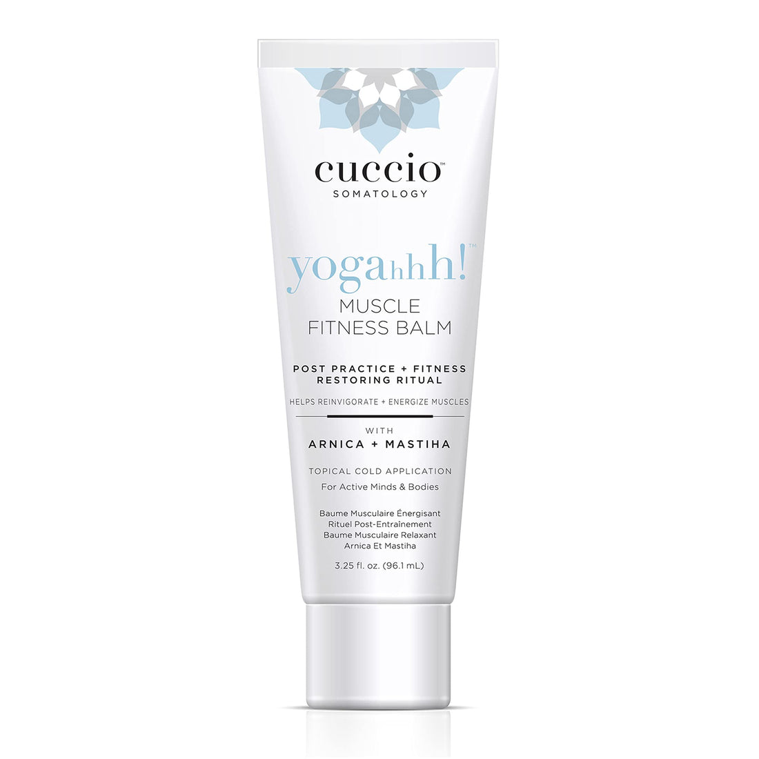 Cuccio Somatology Yogahhh Muscle Balm - Offers Soothing and Cooling Relief - Lightweight and Non Oily Finish - Helps Revitalize and Energize Muscles Post Rigorous Exercise - Paraben Free - 3.25 oz cuccio SOMATOLOGYBuy Supplements Australia