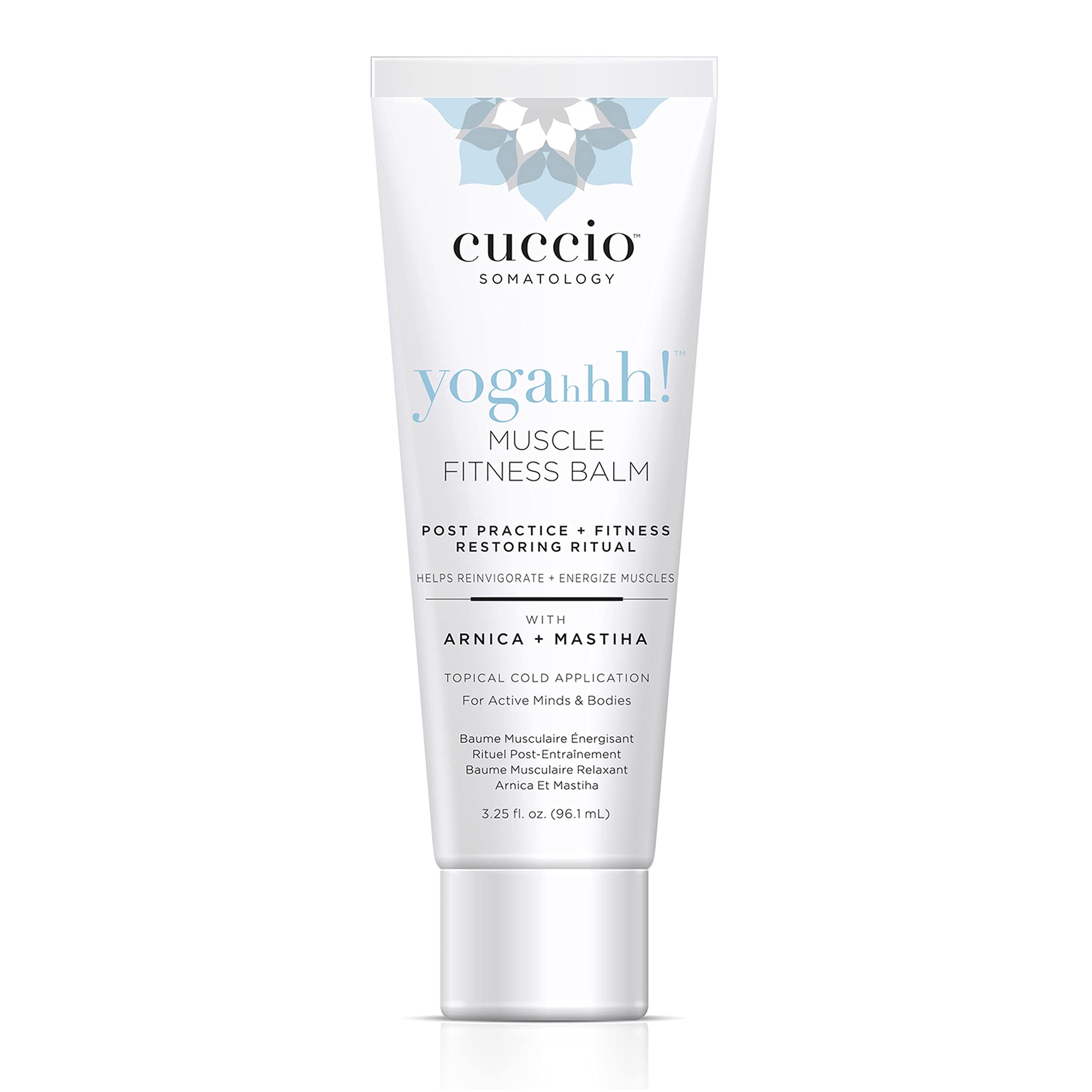 Cuccio Somatology Yogahhh Muscle Balm - Offers Soothing and Cooling Relief - Lightweight and Non Oily Finish - Helps Revitalize and Energize Muscles Post Rigorous Exercise - Paraben Free - 3.25 oz cuccio SOMATOLOGYBuy Supplements Australia