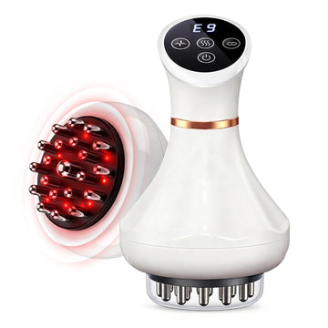 ZRCZRC Lymphatic Drainage Massager, Lymphatic Massager, Helps Reduce Stretch Marks & Cellulite, for Legs, Arms & Belly, Body Sculpting Machine with Microcurrent, Light, Heat & Vibration, White ZRCZRC buy supplements Au
