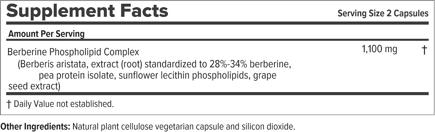 Andrew Lessman ProCaps Berberine Phospholipid Complex 30 Capsules