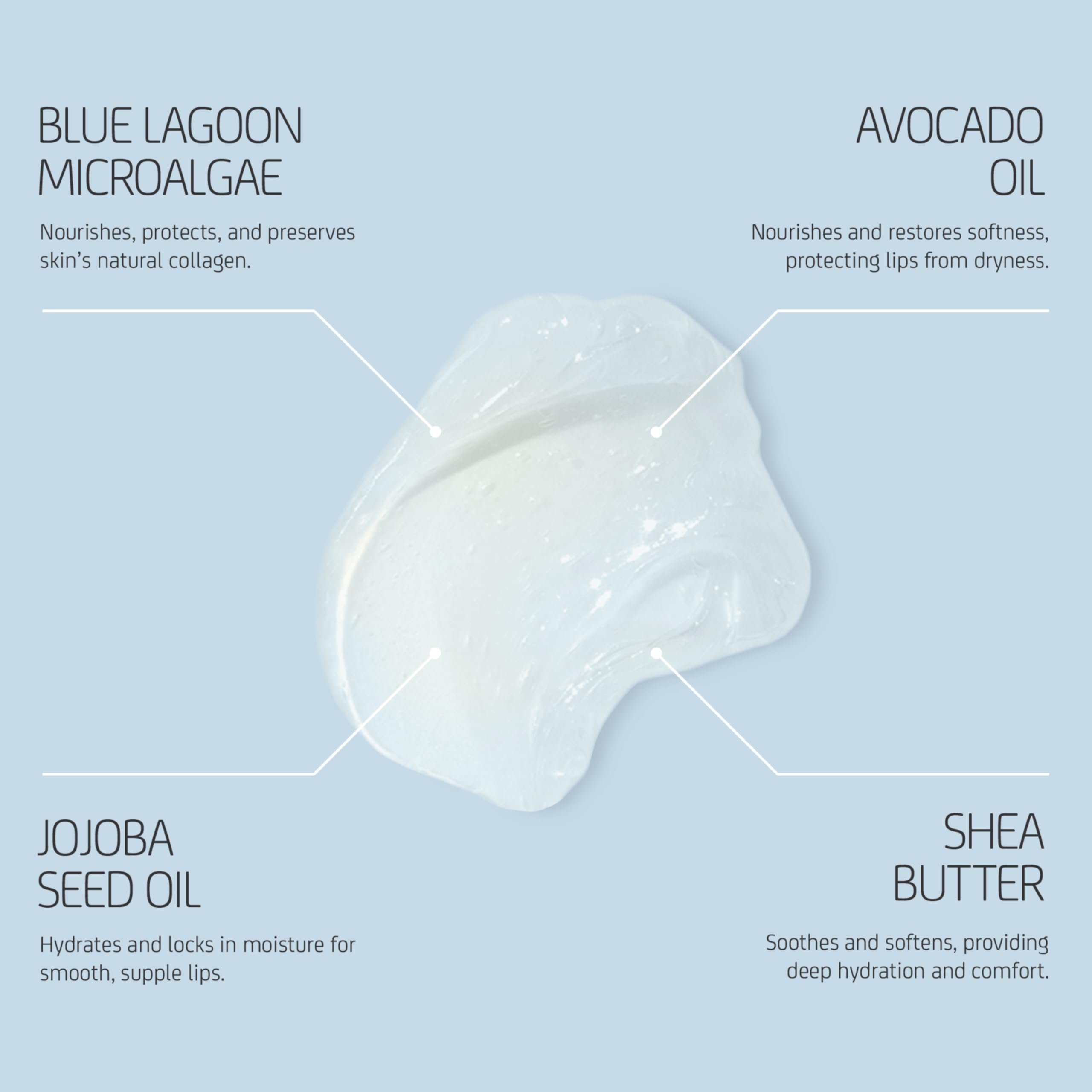 Blue Lagoon Skin Science - Natural Nourishing + Plumping Lip Balm | Sustainable, Bioactive Icelandic Skincare (0.33 oz | 10 ml) Blue Lagoon IcelandBuy Supplements Australia