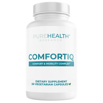 PUREHEALTH RESEARCH Comfortiq - Back Discomfort Supplement - Joint Health Support for Women & Men - with CoQ10, Turmeric, Acetyl L-Carnitine, Boswellia & More - 60 Capsules PUREHEALTH RESEARCHBuy Supplements Australia