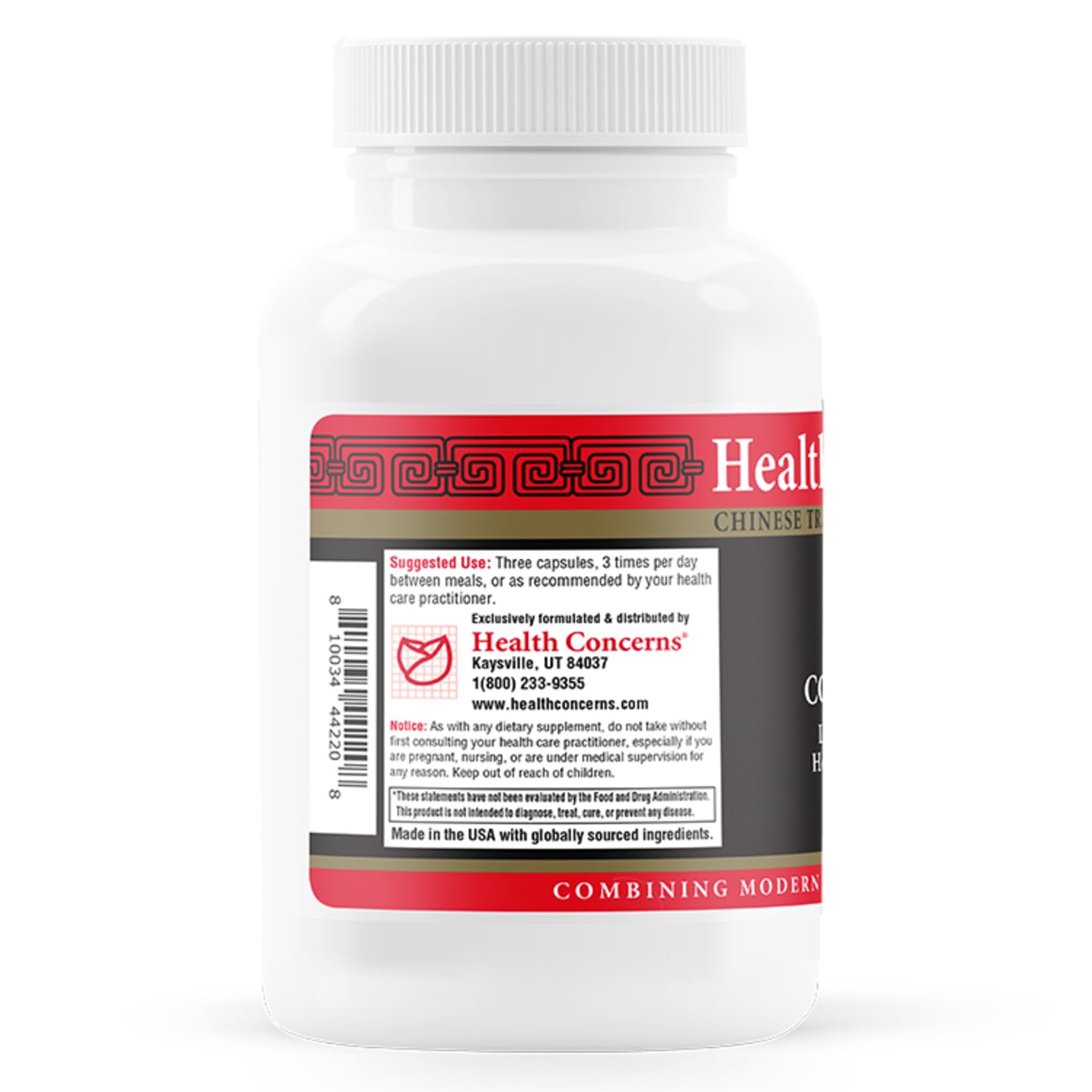 Health Concerns Cold Away - Immune Support Supplement - Chinese Medicine Capsules for Immunity & Cold Prevention - Dong Quai, Chinese Skullcap & Andrographis - Cold Remedy for Adults - 90 Capsules