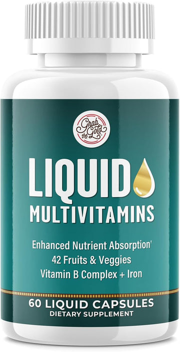 Grab The Gold Women's Multivitamin Capsules 42 Fruits & Vegetables